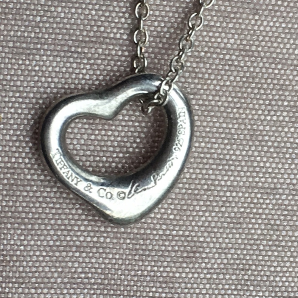 Tiffany & Co Elsa Peretti Open Heart Necklace